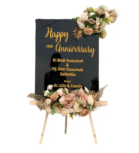 Papan Bunga Akrilik Cikubang